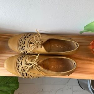 Neosens handmade leather Oxford shoes size 7